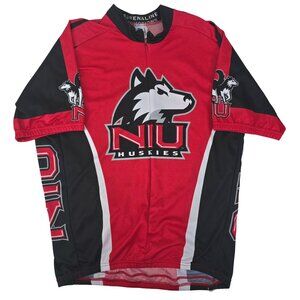 NIU Huskies Cycling Jersey XXL 3/4 Zip Adrenaline Promotions Northern Illinois